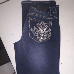 Soundgirl boot cut size 7 Dbl stitched
